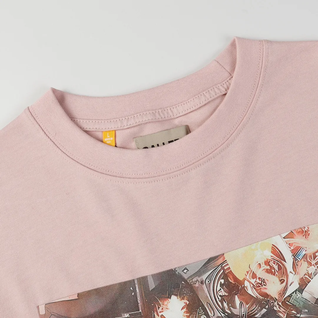 GALLERY.DEPT Summer new short-sleeved model number: D3136#P110 Color: black pink apricot Size: S M L XL